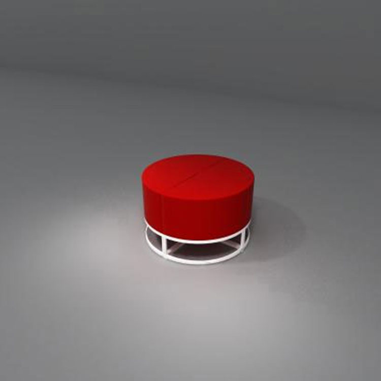 เก้าอี้พักผ่อนบุนวมมีที่เก็บของ